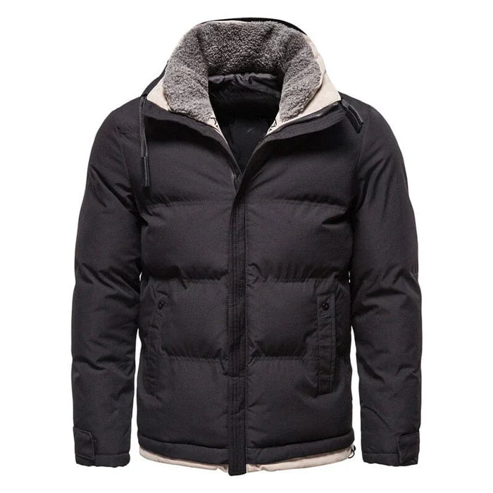 Jaqueta Masculina Puffer Forrada em Lã Montvani MV118