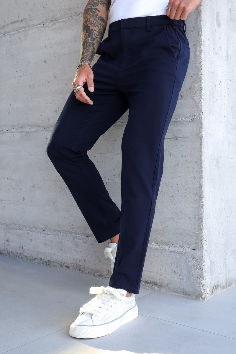 Calça Social Masculina de Santis Alvo