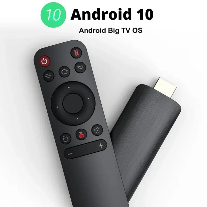 Android TV 12.0 Box Stick HDR Set Top OS 4K B Portátil