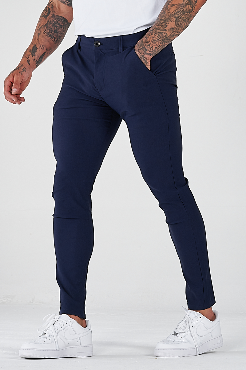 Calça Masculina de Alfaiataria Milano Alvo