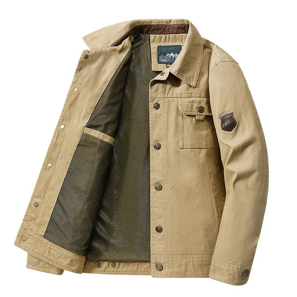 Jaqueta Casual Masculina em Algodão Montvani MV183