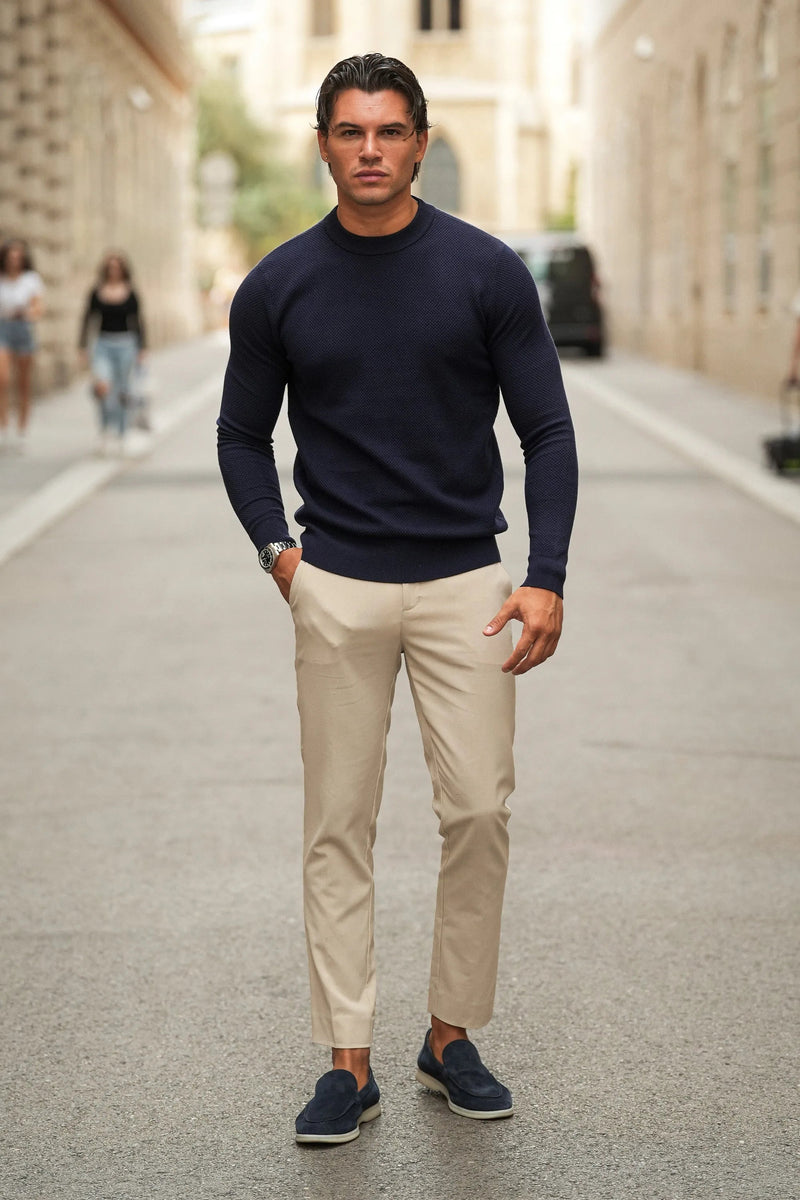 Calça Masculina de Alfaiataria Vicenza Alvo