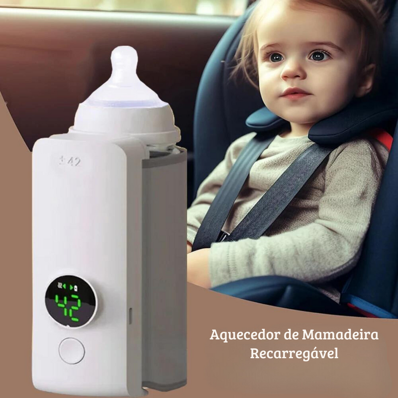 Aquecedor de Mamadeira Recarregável