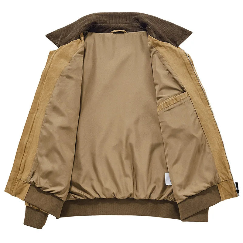 Jaqueta Bomber Vintage Masculina Montvani MV178
