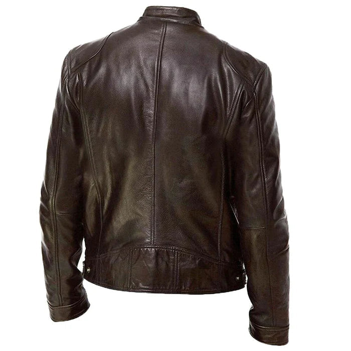 Jaqueta de Couro Masculina Montvani MV095