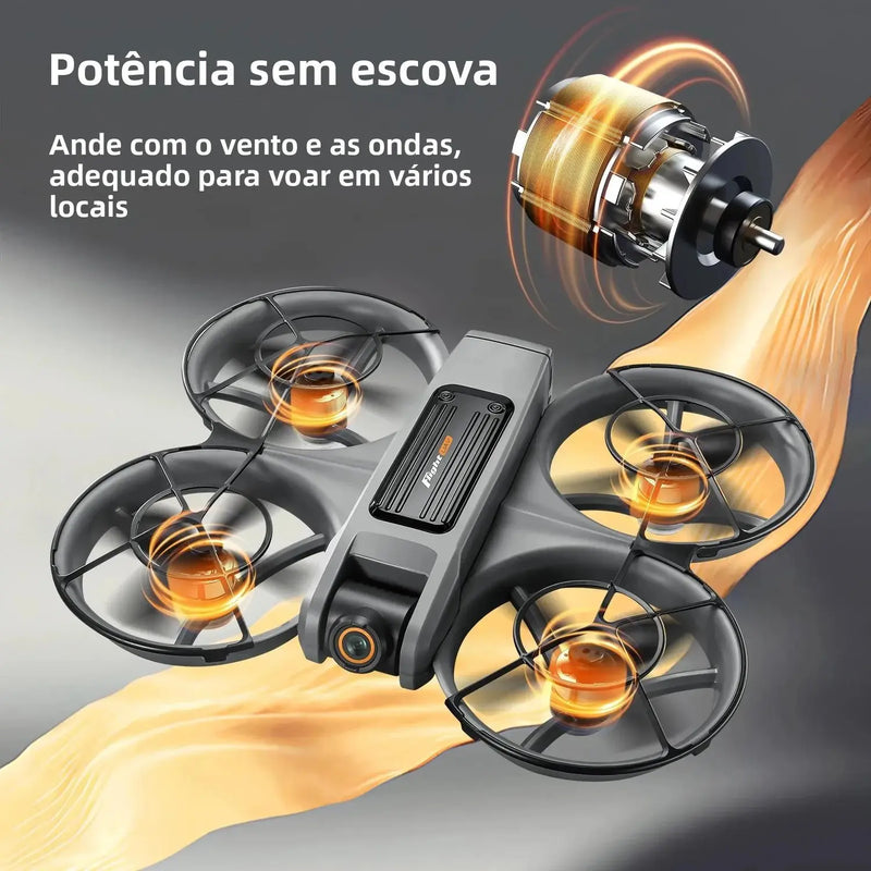 Drone Profissional Loop S156 8K Câmera Dupla 360°