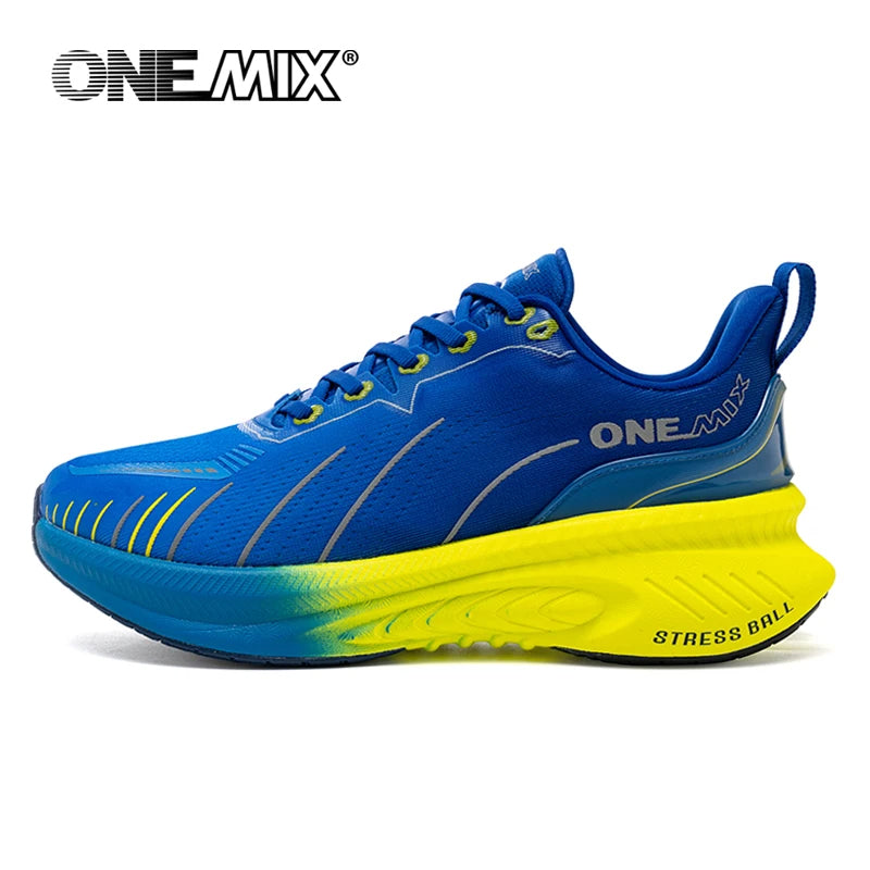 ONEMIX ORIGINAL Tênis de corrida branco para homens e mulheres