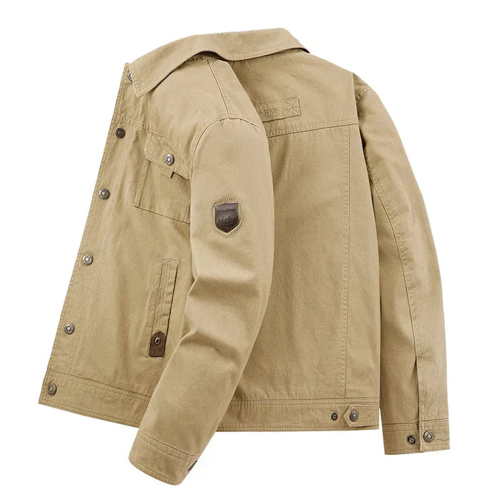 Jaqueta Casual Masculina em Algodão Montvani MV183