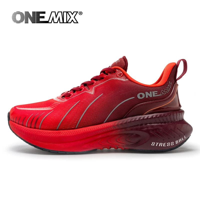 ONEMIX ORIGINAL Tênis de corrida branco para homens e mulheres