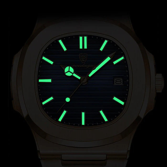 Relógio Masculino Dourado Perfect Classic
