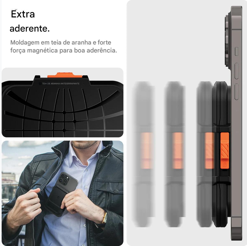 Carteira Magnética Hardshell Future Ultra Seguro Loop original 26