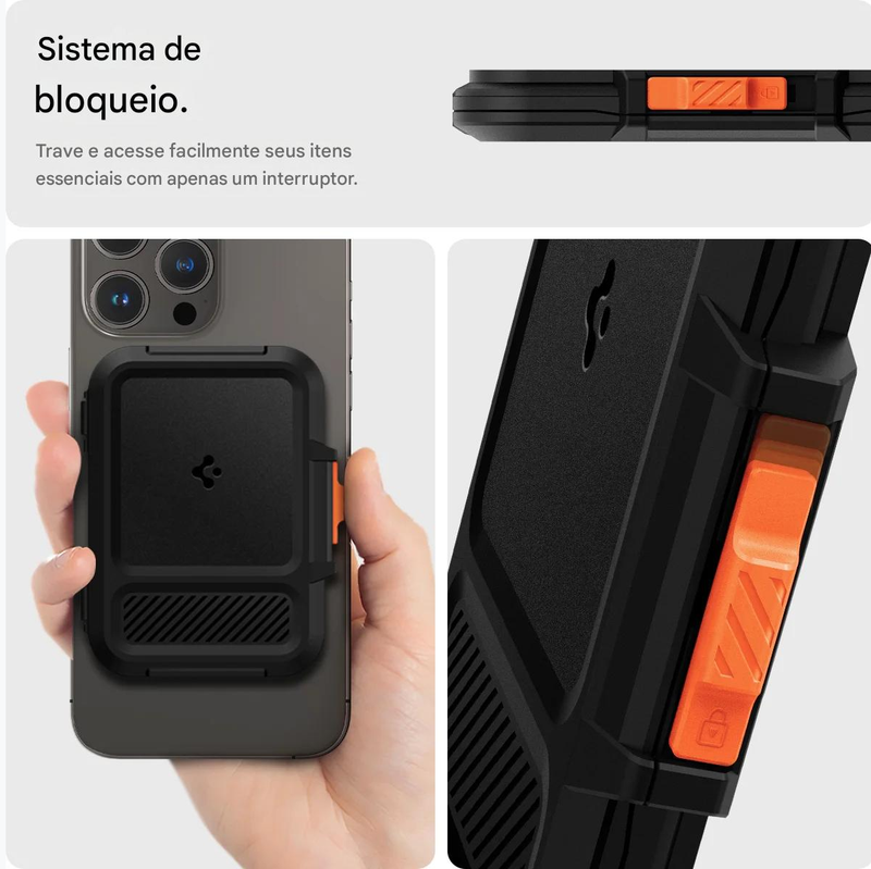 Carteira Magnética Hardshell Future Ultra Seguro Loop original 26