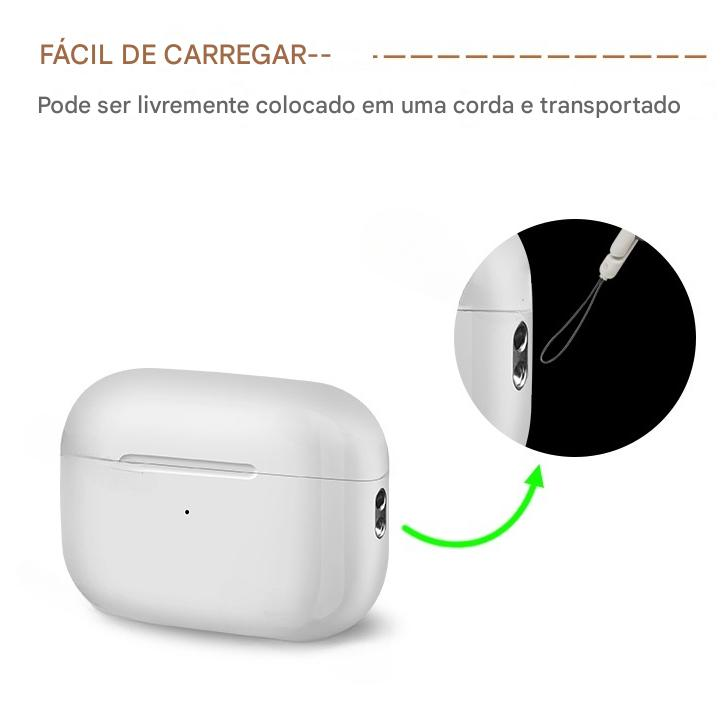 PRO5 airpods Com Cancelamento De Ruído Bluetooth