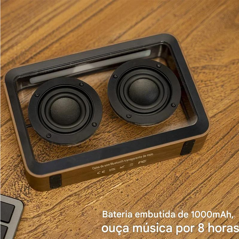 Caixa de Som Sofisticada Bluetooth transparente - Loop